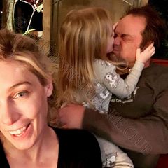 Марк Шеппард с семьей